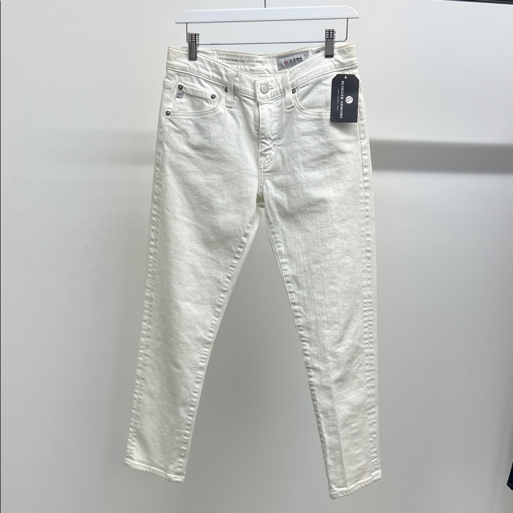 AG Adriano Goldschmied White Slim Jeans
